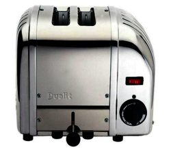 DUALIT  Vario 20245 2-Slice Toaster  Stainless Steel